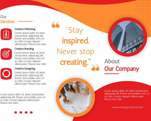 Orange Modern Business Consulting Services Trifold Brochure.zip - 2